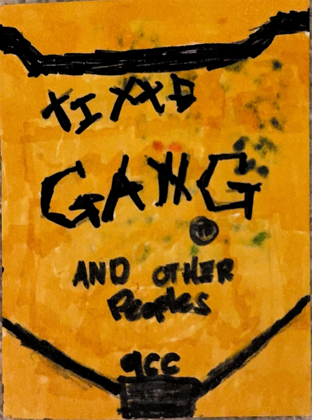 Time Gang and Other Peoples logo, gold variant